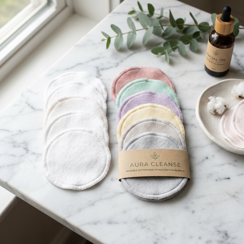 Reusable Makeup Remover Pads (10-Pack)